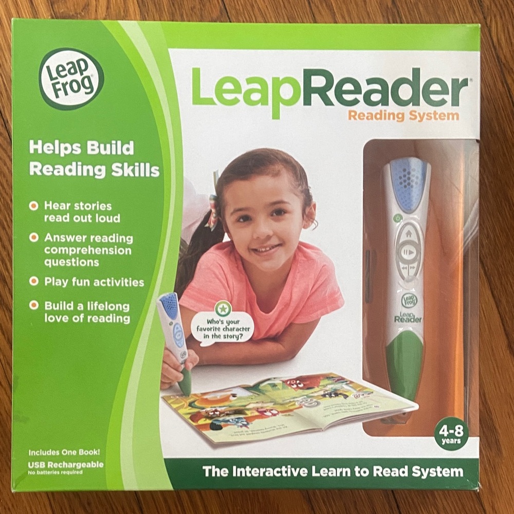 LeapFrog LeapReader Reading System - Green and Blue